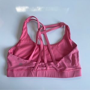 Lululemon Pink Sports Bra Size 6
